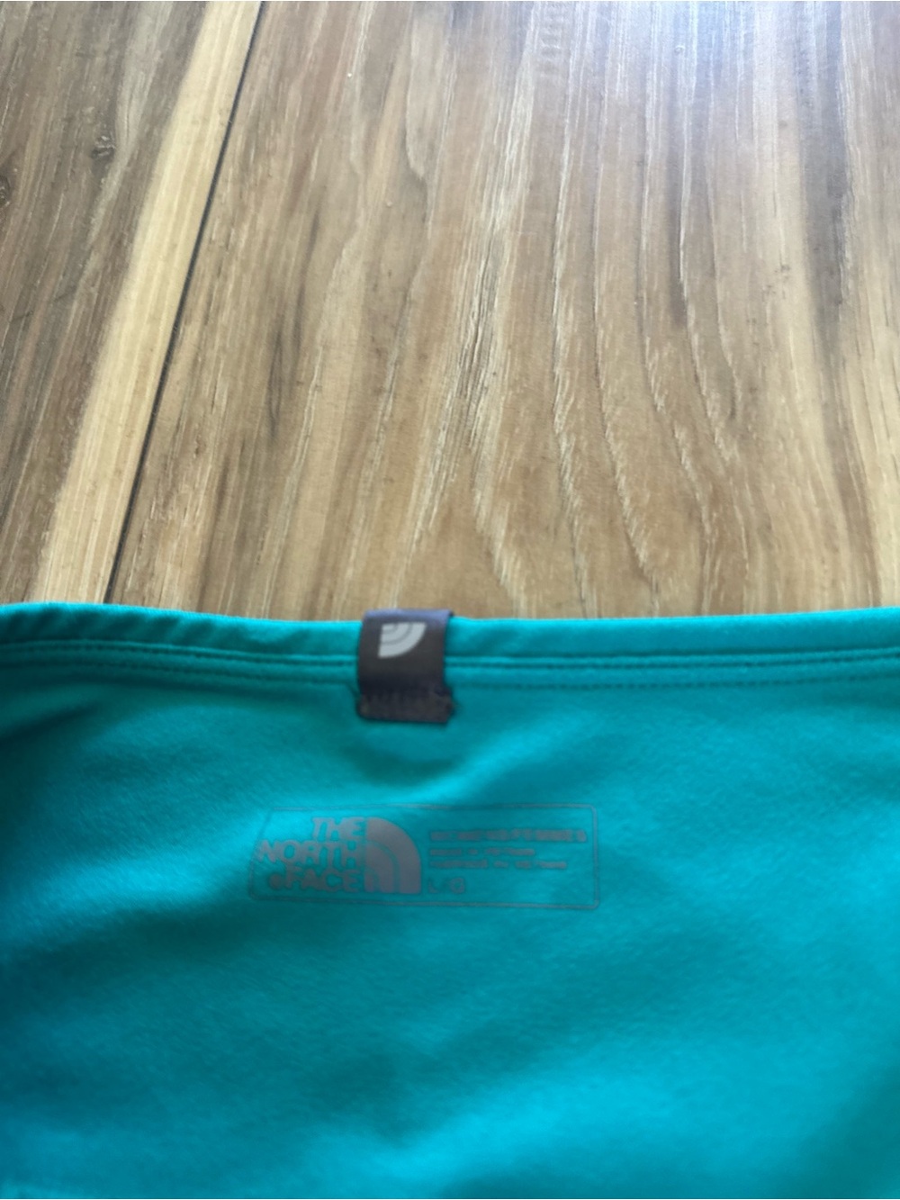 The north face womens teal ruched cypress Skirt size large - Picture 3 of 5
